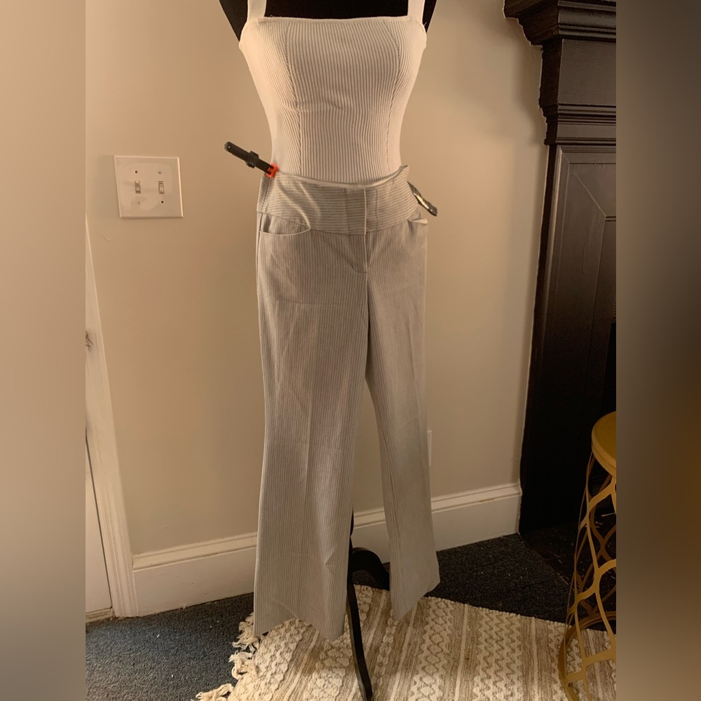 Gray Pinstripe Suit like New - Picture 9 of 9